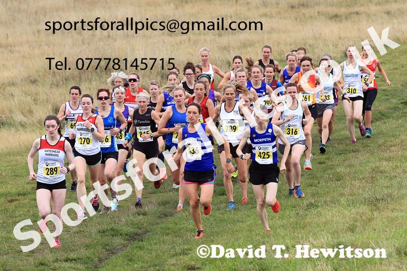 Senior women, 2022 Start Fitness NEHL, Wrekenton. Photo: David T. Hewitson/Sports for All Pics